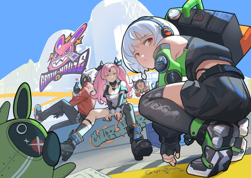 Cunning Hares Scroll